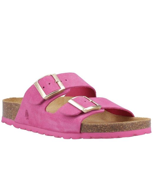 Hush Puppies Pink Brixley Mules
