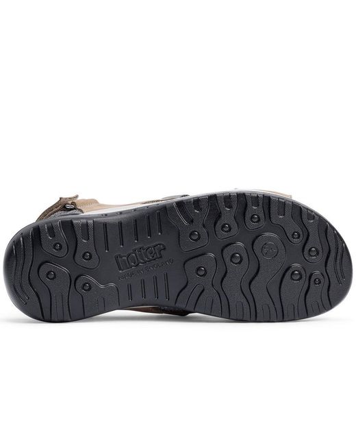 Hotter Gray Pursue Sandals