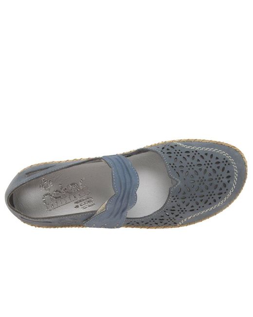 Rieker Blue Deloris Shoes
