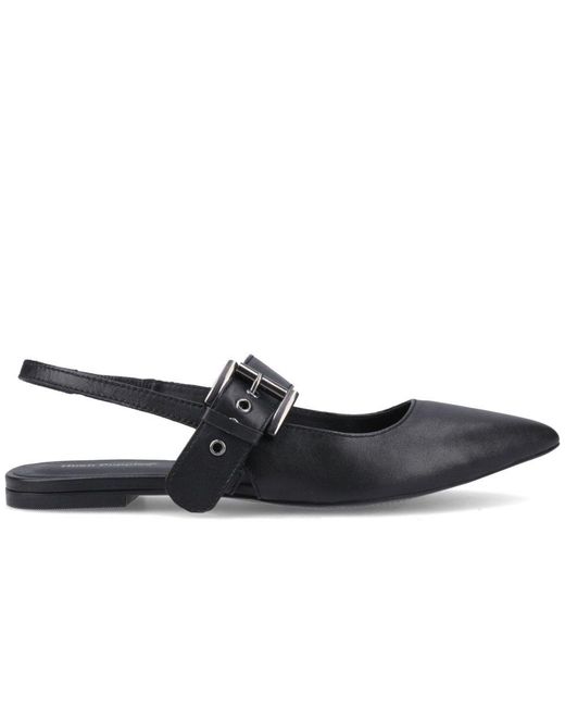 Hush Puppies Blue Diya Buckle Mary Jane Shoes
