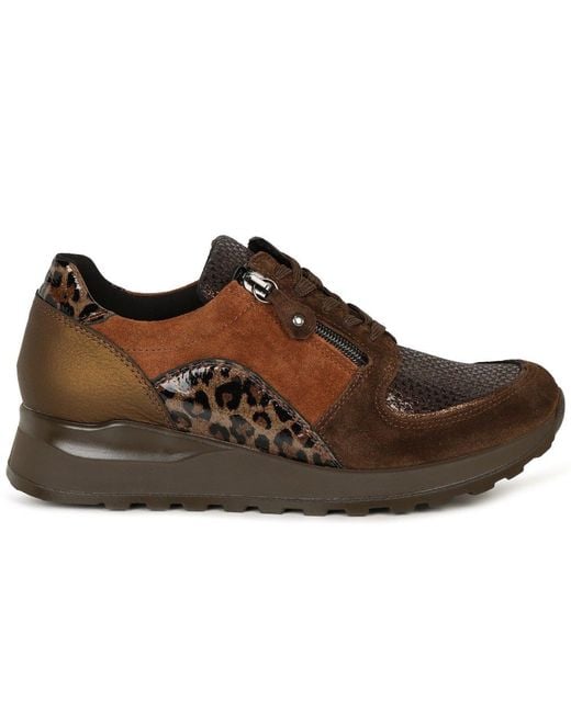 Waldläufer Brown Hiroko Trainers