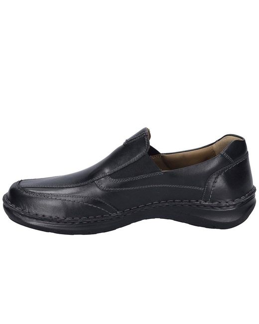 Josef Seibel Black New Anvers 67 Loafers (Schwarz) for men