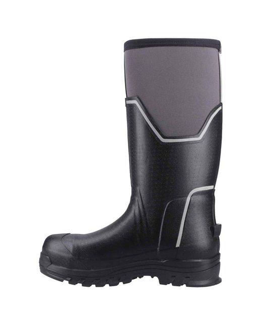 Muck Boot Blue Grit S5 Wellingtons for men