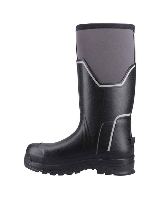 Muck Boot Blue Grit S5 Wellingtons for men