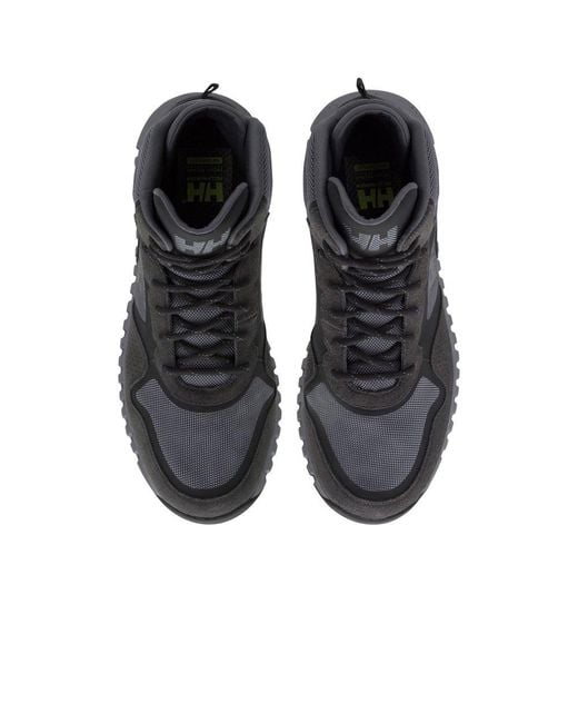 Helly Hansen Black Monashee Hiking Boots Colour: Jet Leather for men
