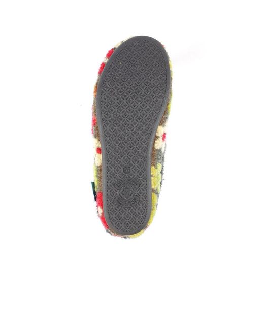 Lunar Green Dolly Slippers