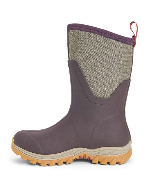 Muck Boot Brown Arctic Sport Mid Wellingtons