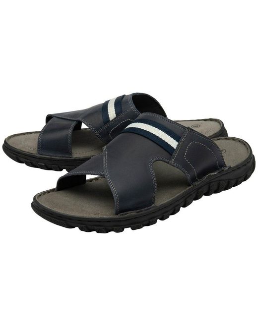Lotus Blue Bastion Sandals for men
