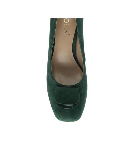 Lotus Green Allegra Court Shoes