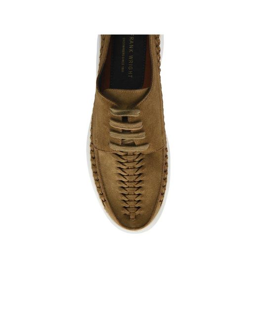 Frank Wright Brown Wise Shoes for men