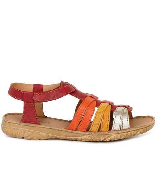Josef Seibel Brown Ivy 02 Sandals