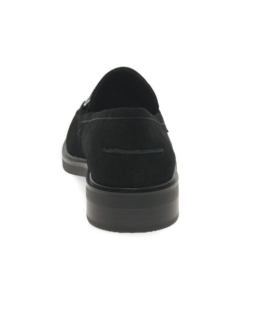 Caprice Black Georgia Loafers