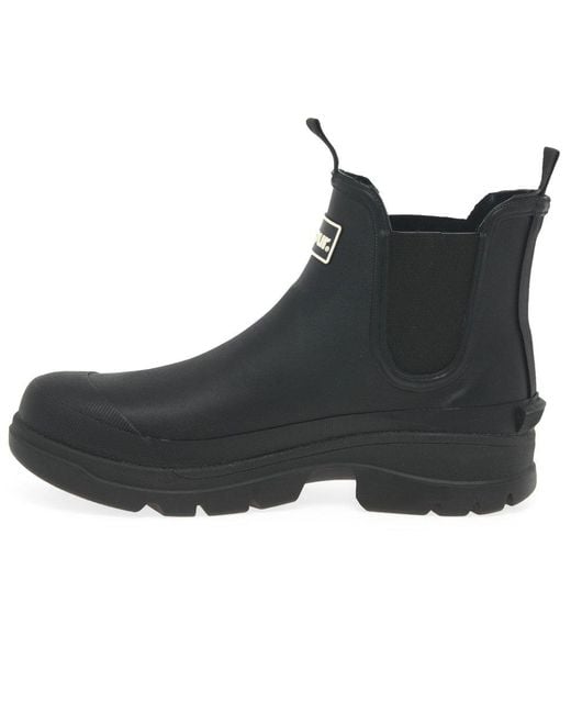 Barbour Black Nimbus Wellingtons for men