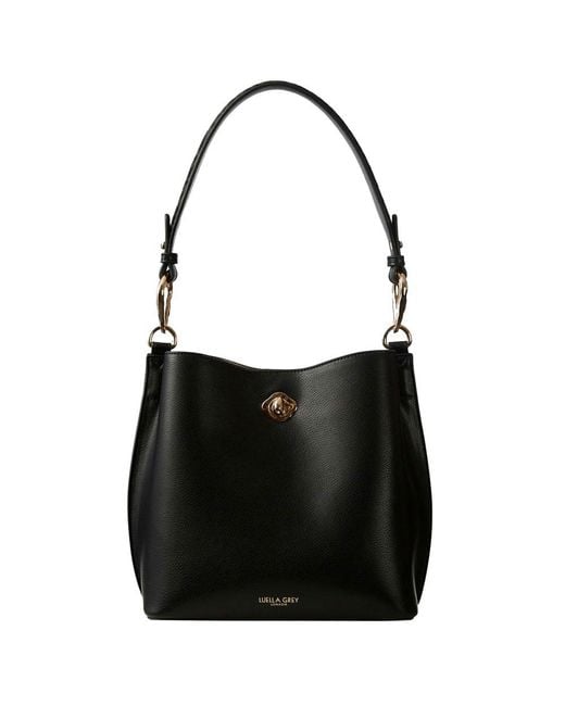 Luella Grey Brown Celia Bucket Bag