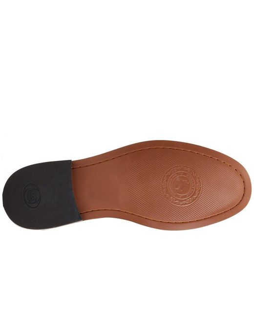 Base London Brown Garfield Penny Loafer for men