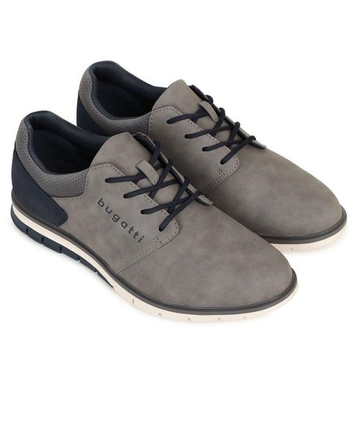 Bugatti Gray Drake Shoes for men