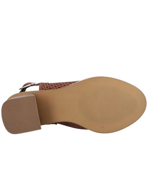 Hush Puppies Brown Louise Heeled Sandals