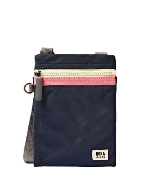 Roka Blue Chelsea Stripe Sling Bag