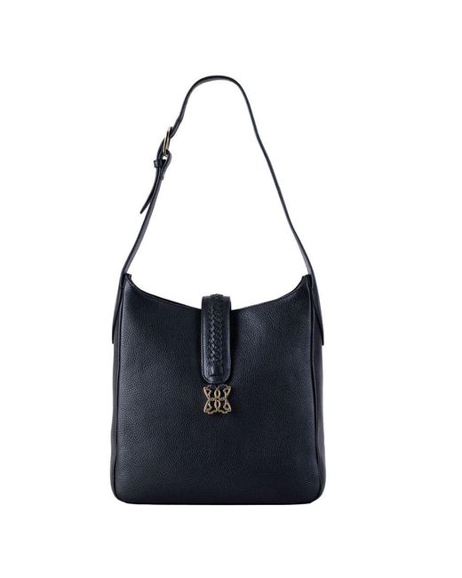 Lakeland Leather Blue Dalston Hobo Bag