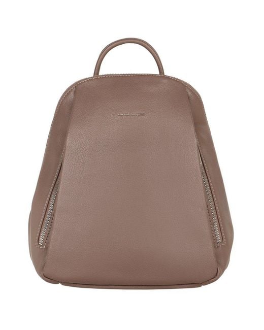 David Jones Brown Albi Backpack