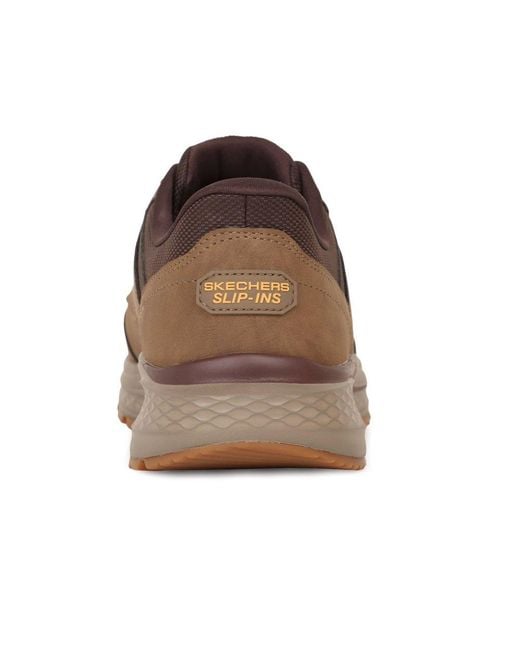 Skechers Brown Slip for men