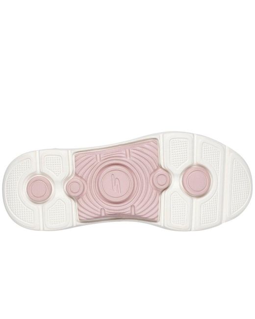 Skechers Metallic Go Walk Arch Fit 2.0 Rosa Linda