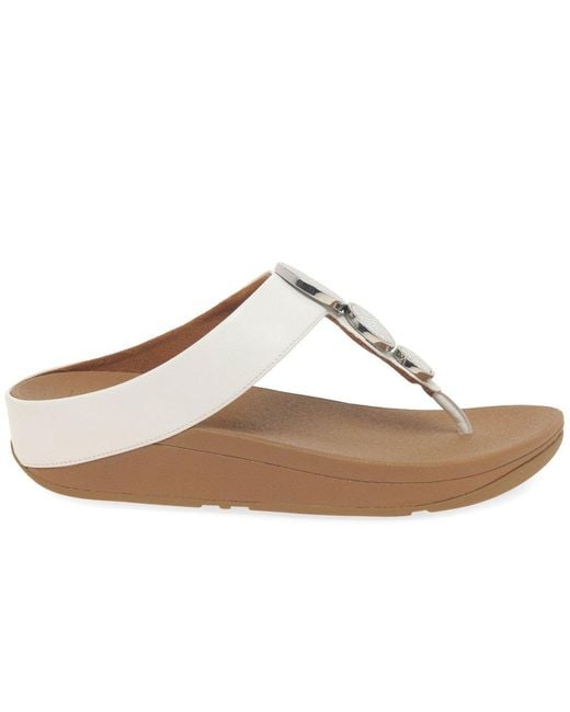 Fitflop Multicolor Fitflop Halo Toe Post Sandals