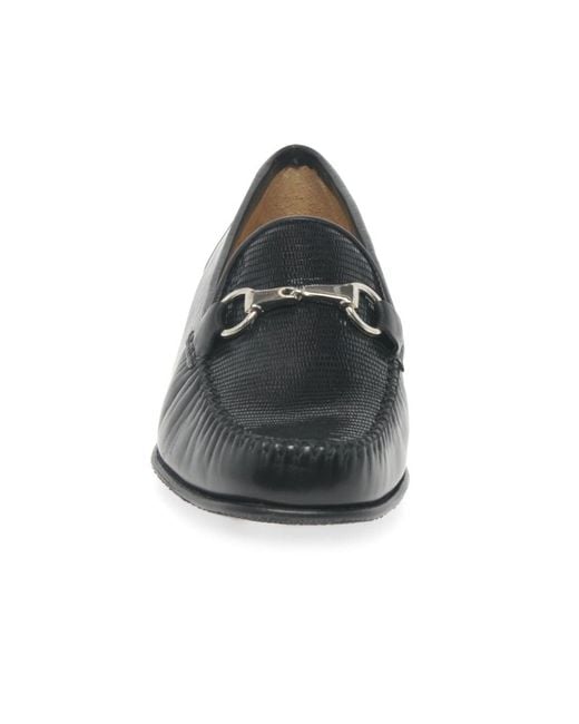 Charles Clinkard Black Raise Moccasins