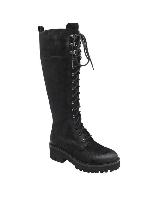 Ravel Black Maston Knee High Boots