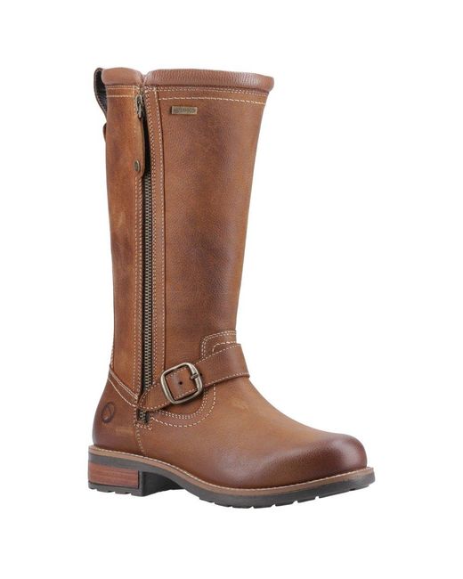 Cotswold Brown Bourton Mid Boots