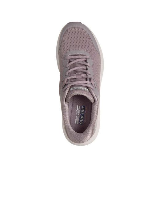 Skechers Purple Bobs Skillz Trainers