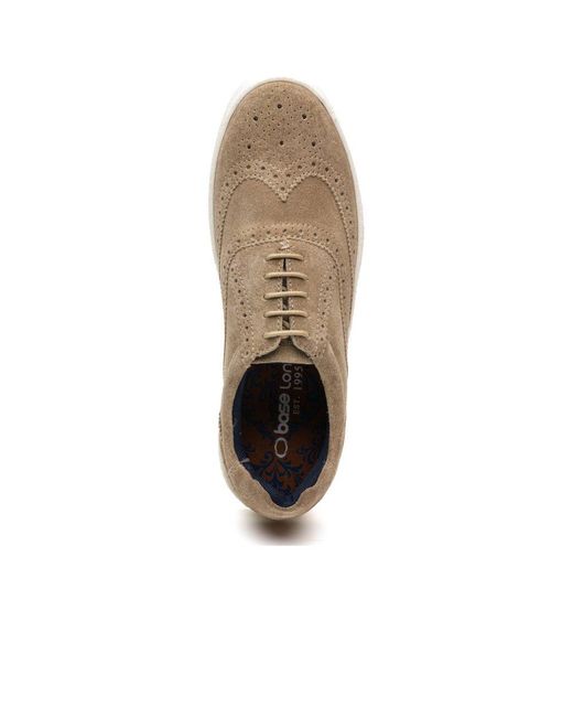 Base London Natural Christo Trainers for men