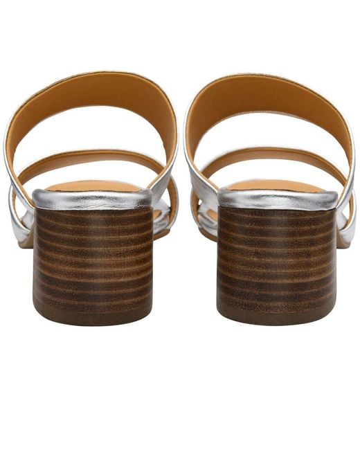 Ravel Metallic Lund Heeled Sandals