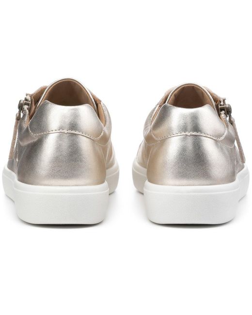 Hotter White Chase Ii Trainers