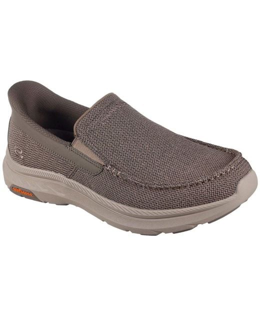 Skechers Gray Pollard Wilfred Shoes for men