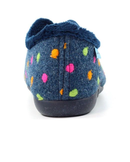 Lunar (GRS) Blue Studio Full Slippers