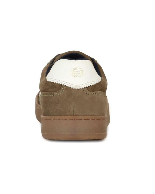 Base London Brown Banksy Trainers for men