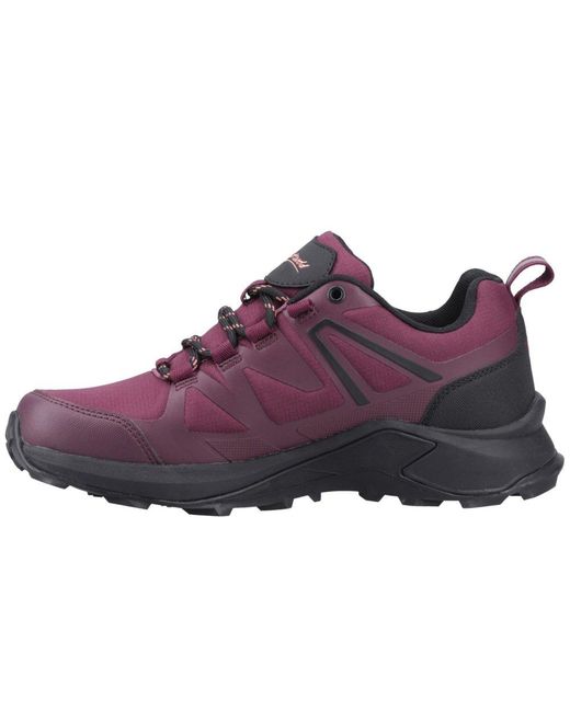 Cotswold Purple Horton Low Walking Shoes