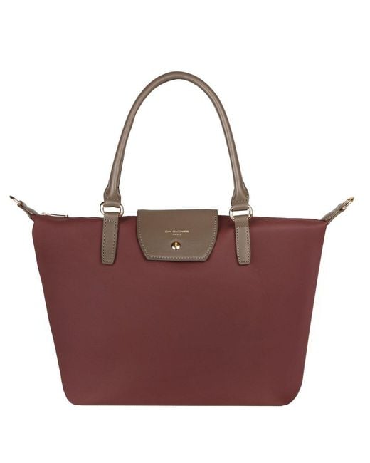 David Jones Red Escapade Shoulder Bag