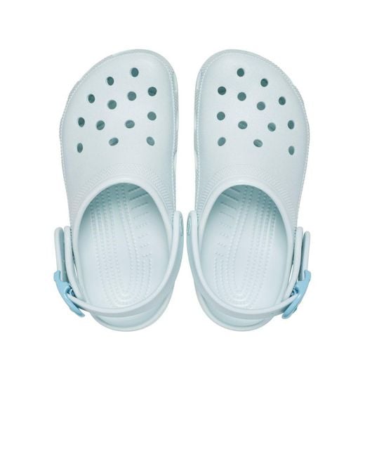 CROCSTM Blue Classic Buckle Clogs