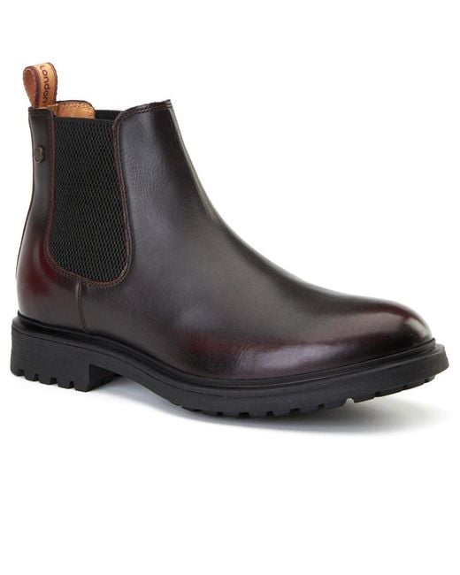 Base Boots Base London Roebuck Chelsea Boots in Black for Men | Lyst UK