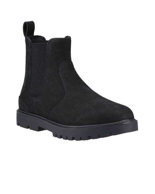 TOMS Black Griffin Chelsea Boots for men