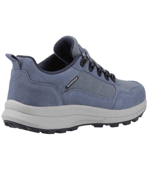 Cotswold Blue Elmfield Walking Shoes