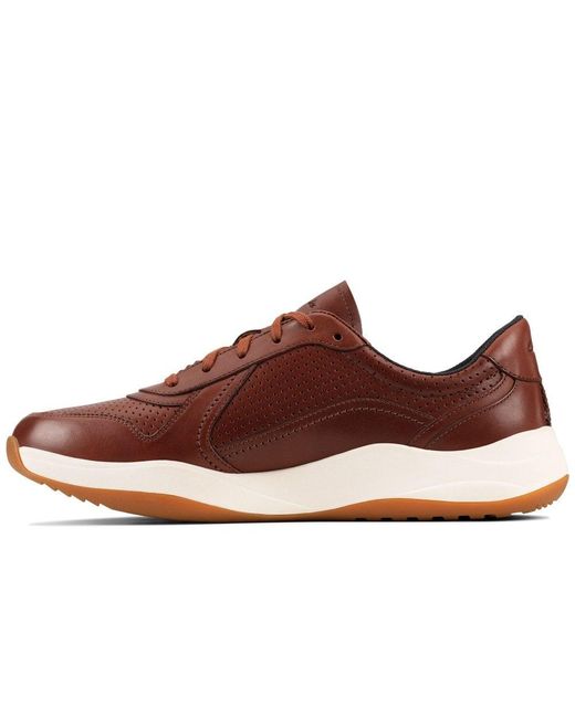 mens brown casual trainers