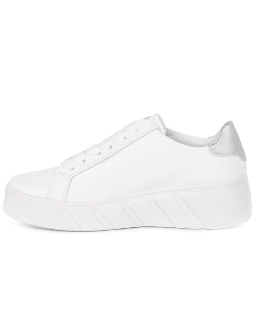 Rieker White Divine Trainers