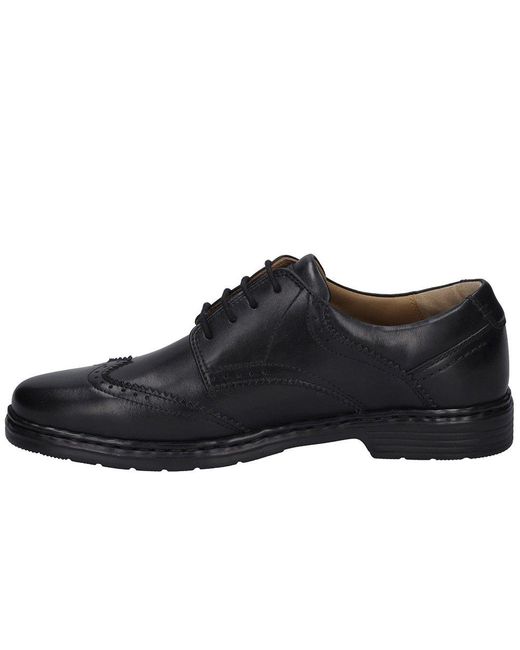 Josef Seibel Black Alastair 14 Brogues (Schwarz) for men