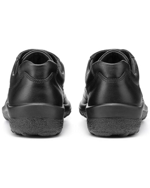 Hotter Black Tone Ii Casual Shoes
