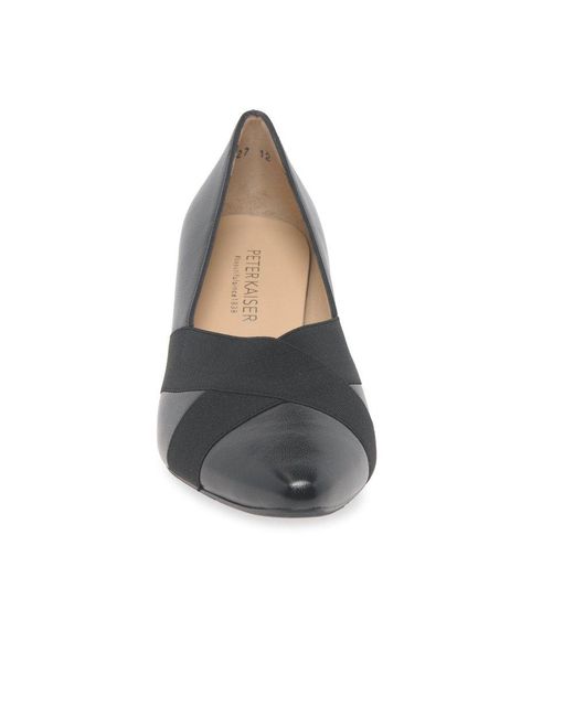 Peter Kaiser Blue Malana Court Shoes