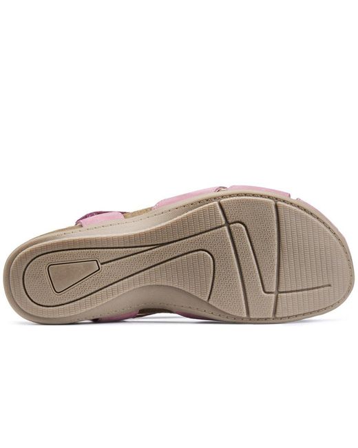 Hotter Pink Catskill Ii Extra Wide Sandals
