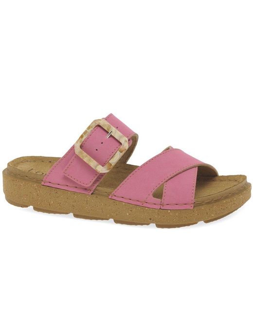 Lotus Pink Assenza Sandals